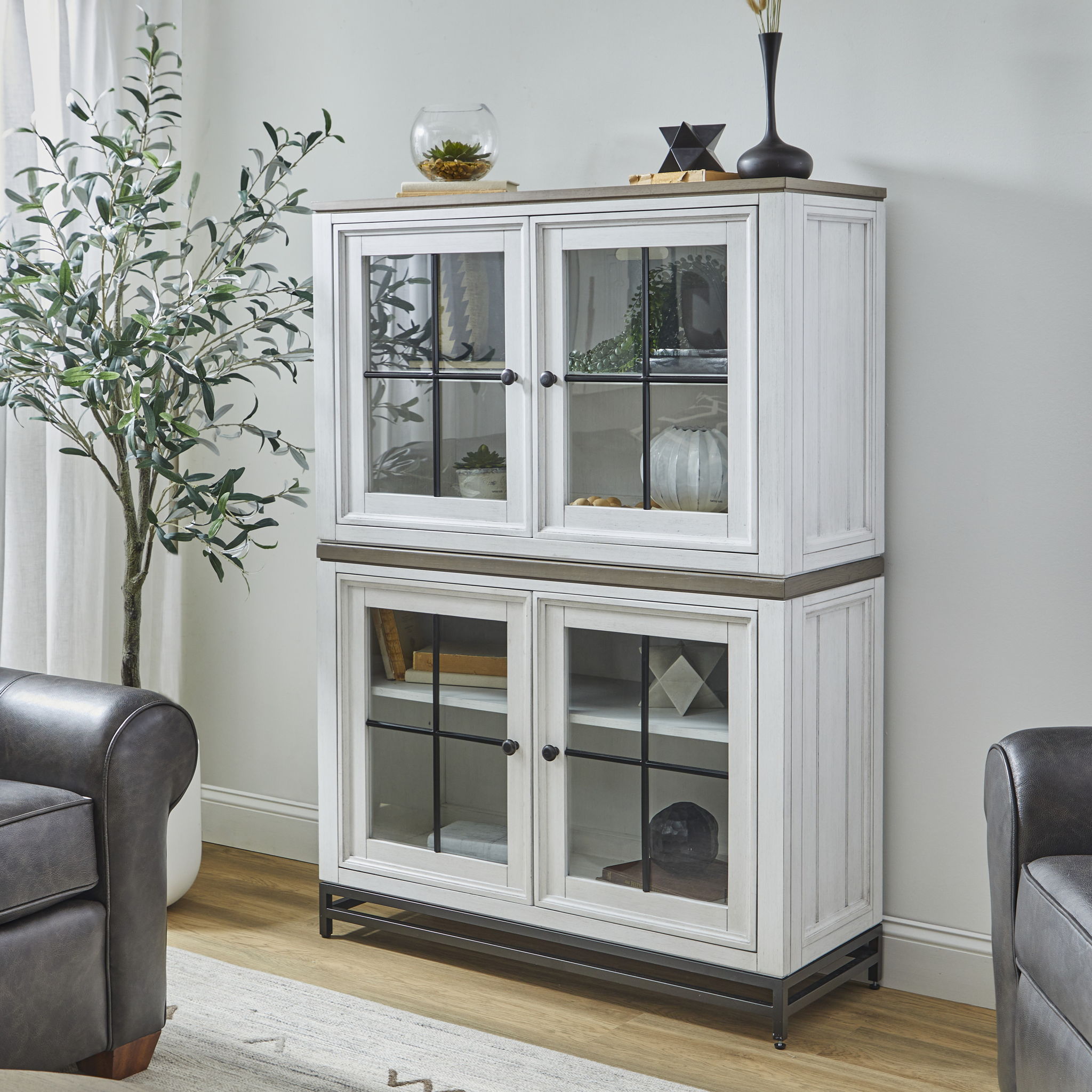 Melody - Stacking Bookcase - White