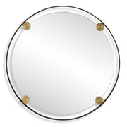 Radius - Round Bronze Iron Mirror