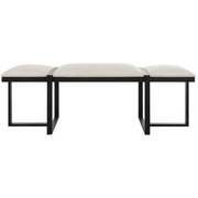 Triple Cloud - Modern Upholstered Bench