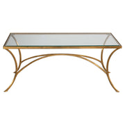 Alayna - Coffee Table - Gold
