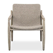 Sumba - Wicker Outdoor Lounge Chair - Gray