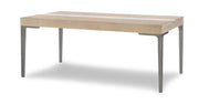 Biscayne - Complete Leg Table With Stone Insert - Malabar With Alabaster Fronts