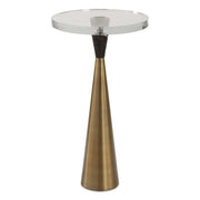 Holton - Accent Table - Tapered Brass