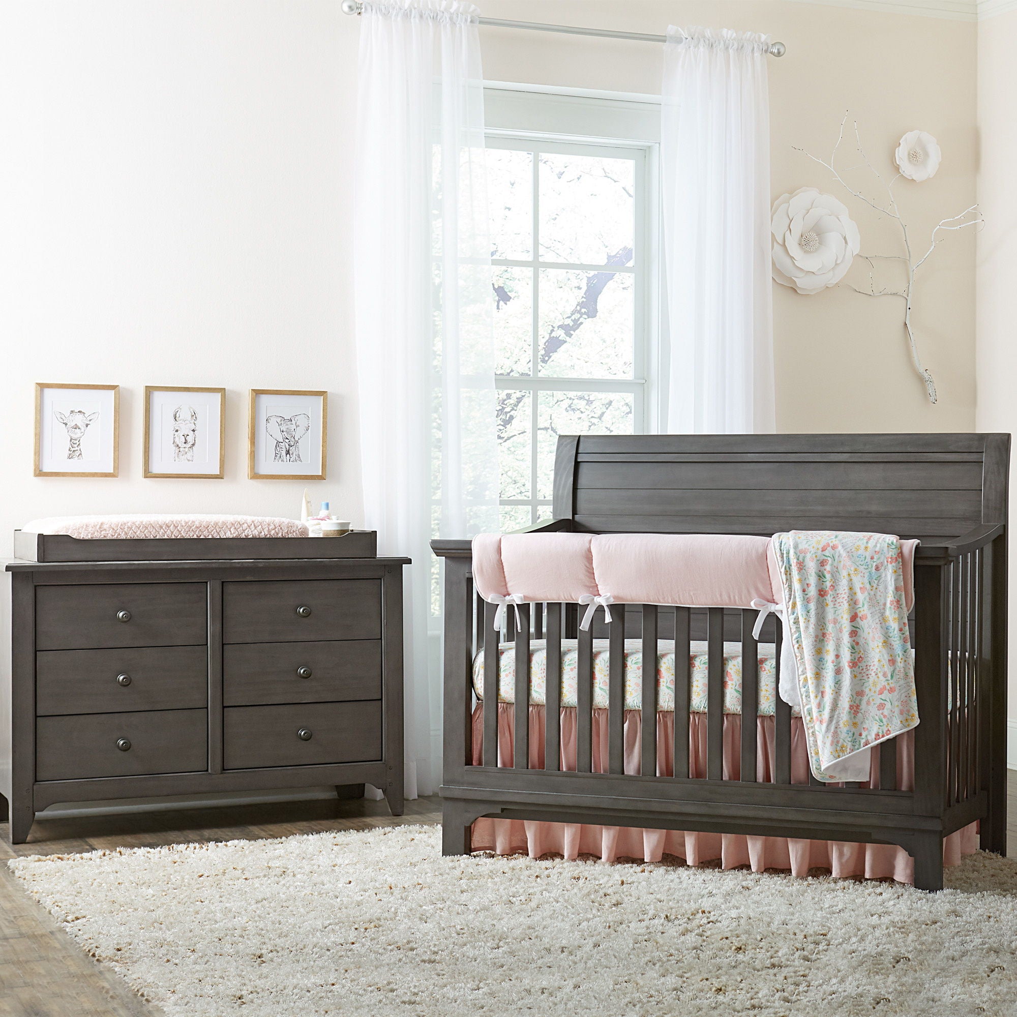 Taylor - Convertible Crib - Dusk