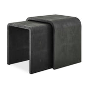 Interpose - Nesting Side Table (Set of 2) - Black