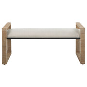 Areca - Coastal Rattan Bench