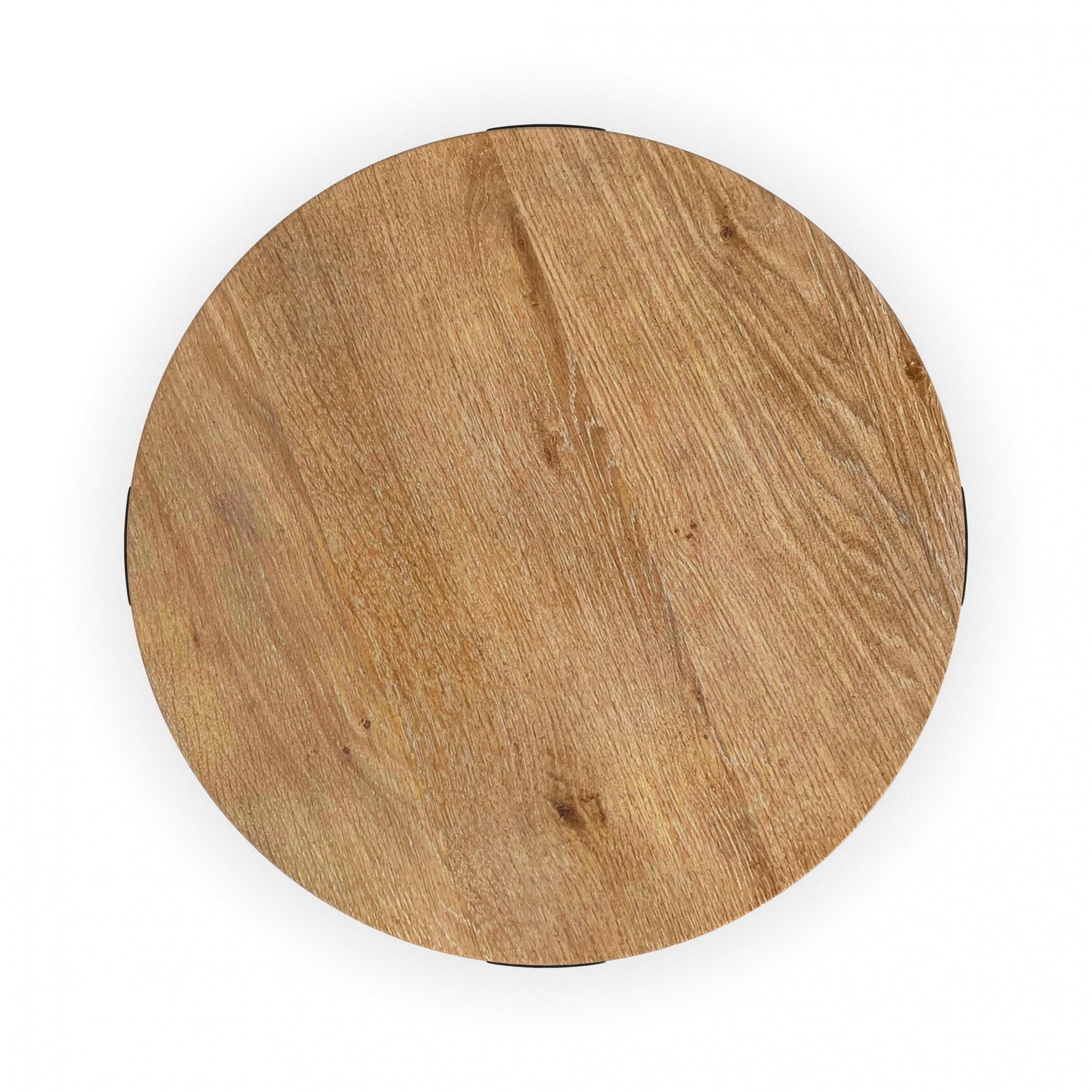 Millwork - Round Coffee Table - Light Brown