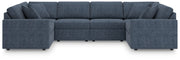 Modmax - 6-Piece Sectional - Fabric - Ink