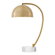 Romani - Brass Desk Lamp - Gold