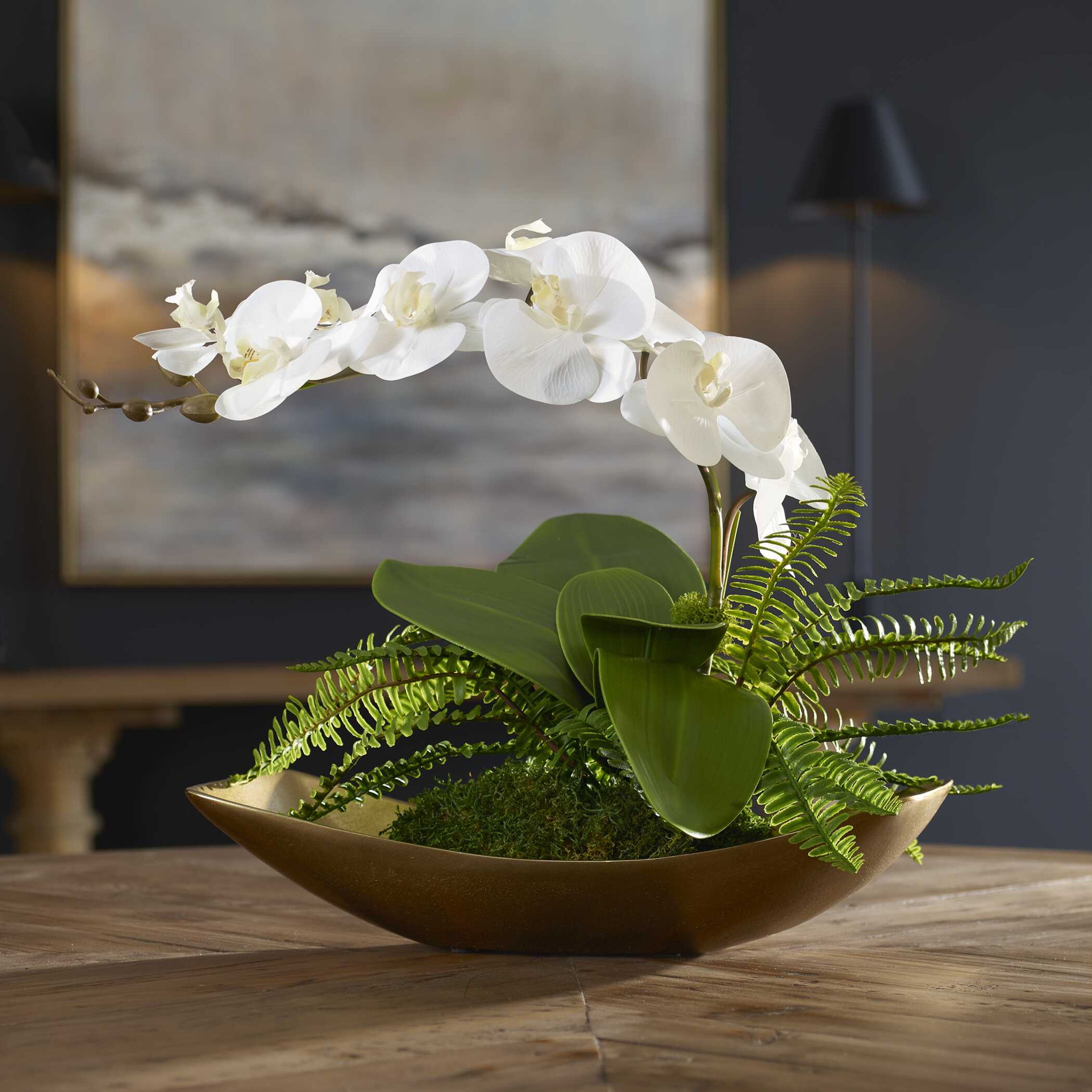 Transcend - Orchid Centerpiece - Gold