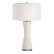 Ridgeline - Matte White Table Lamp - White
