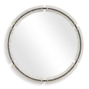 Crystalline - Round Mirror - White