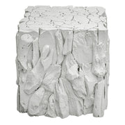 Teak Root - White Bunching Cube