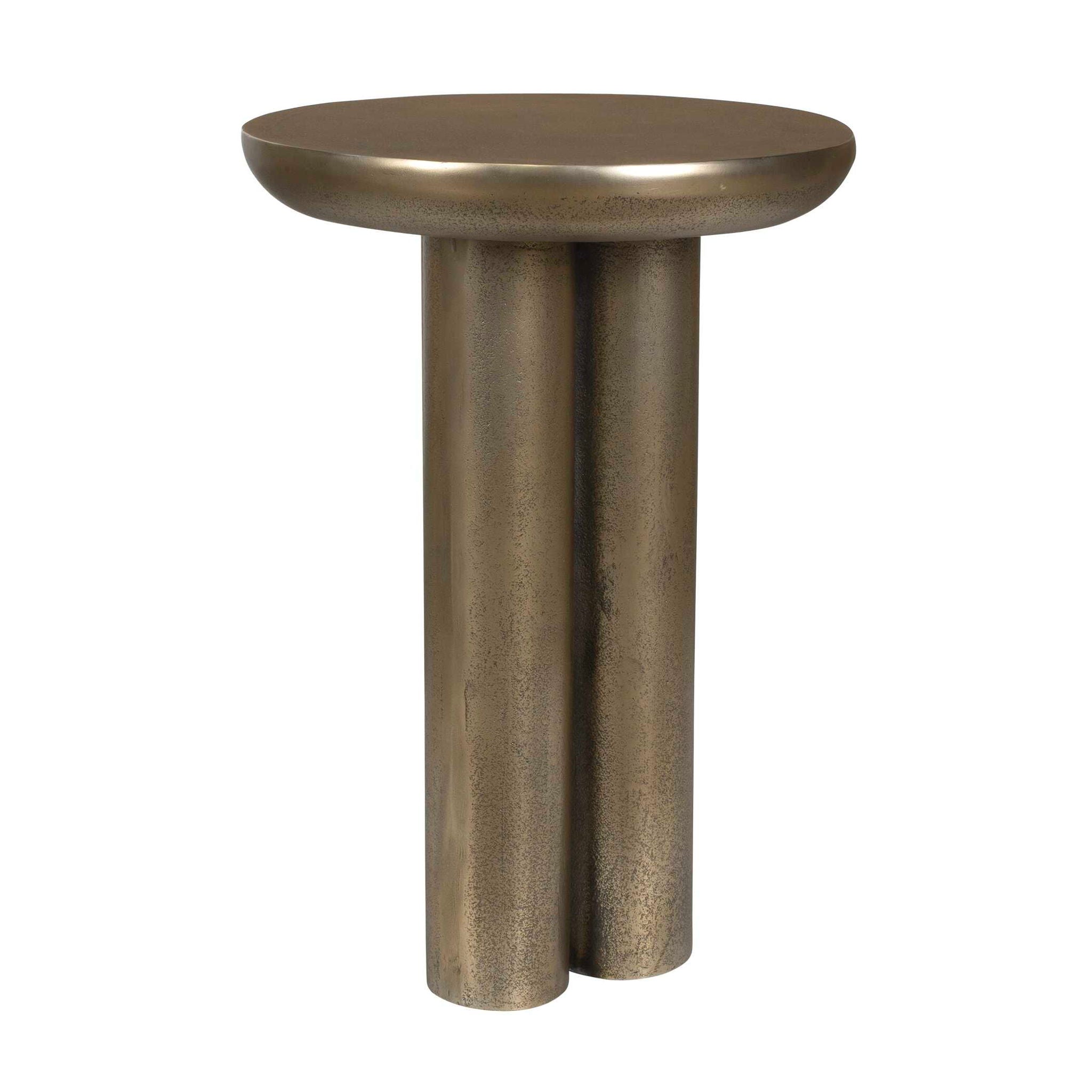 Thorp - Outdoor Accent Table - Brass