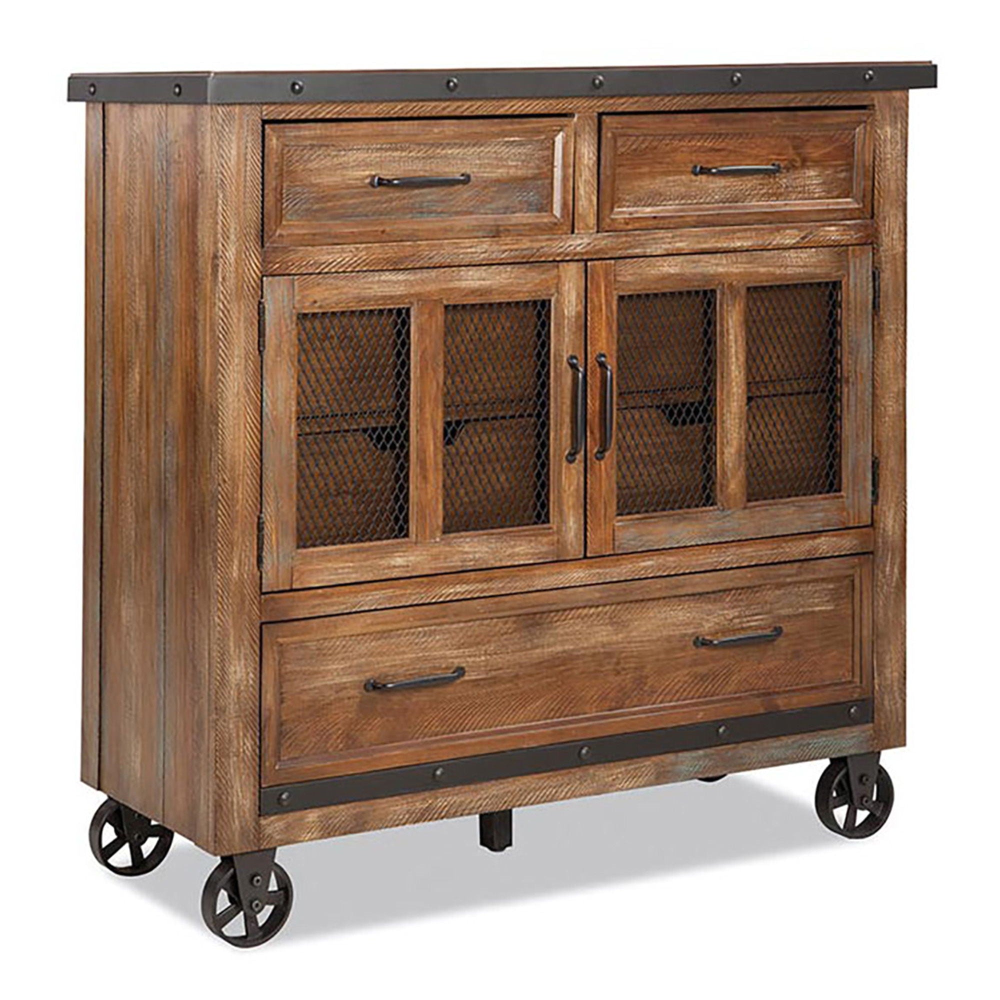 Taos - Media Chest - Canyon Brown