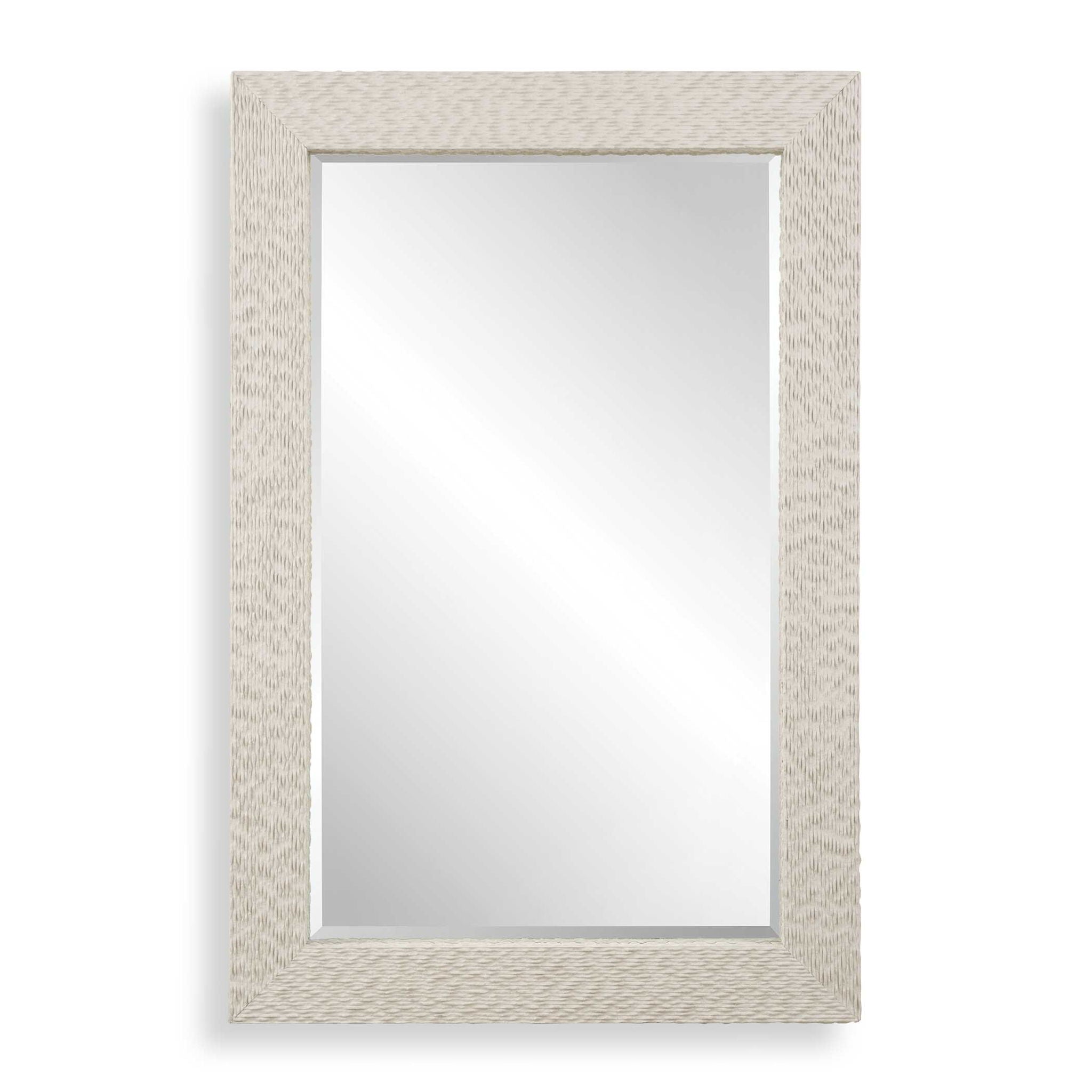 Everett - Ivory Stone Mirror