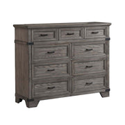 Forge - Tall Dresser - Brushed Steel