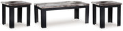 Jazmore - Occasional Table Set (Set of 3) - Dark Brown