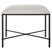 Avenham - Small Framed Bench - Black