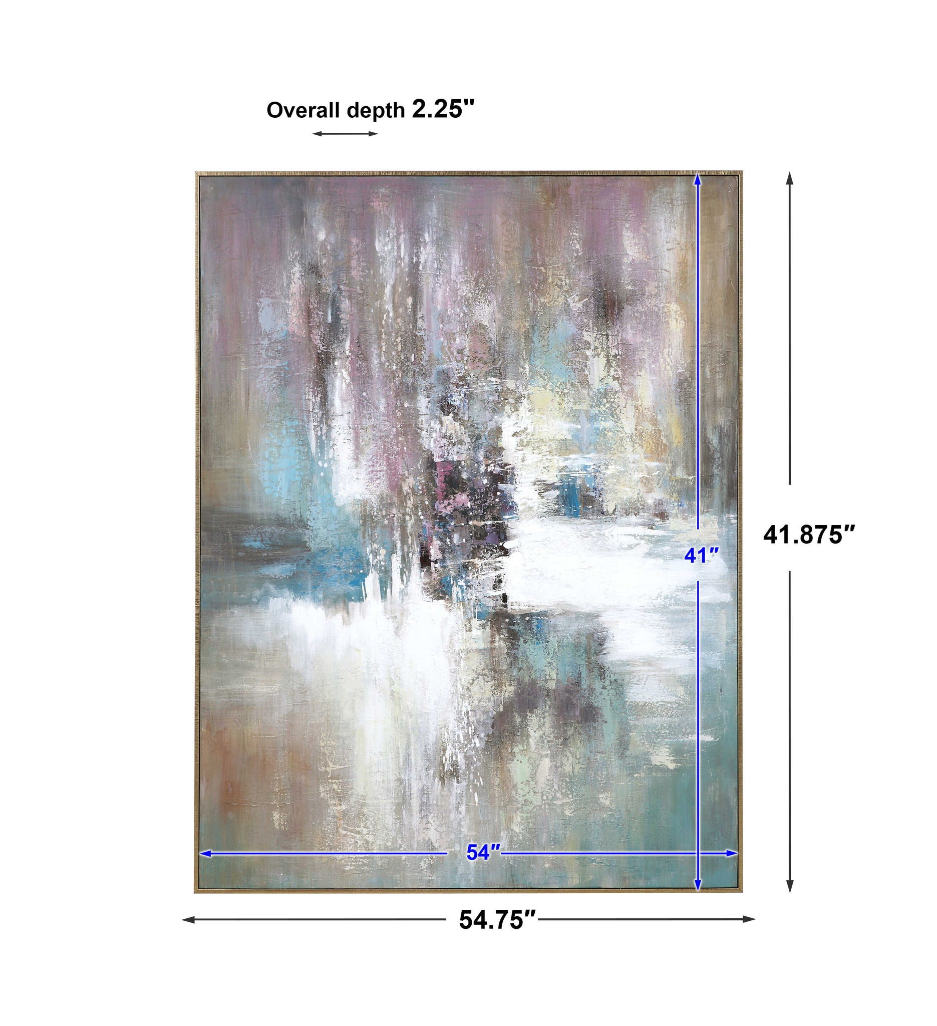 Elevation - Abstract Art - Dark Gray