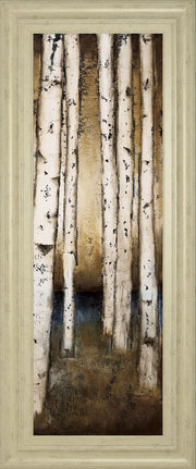 Birch Landing III By St Germain - Framed Print Wall Art - Beige