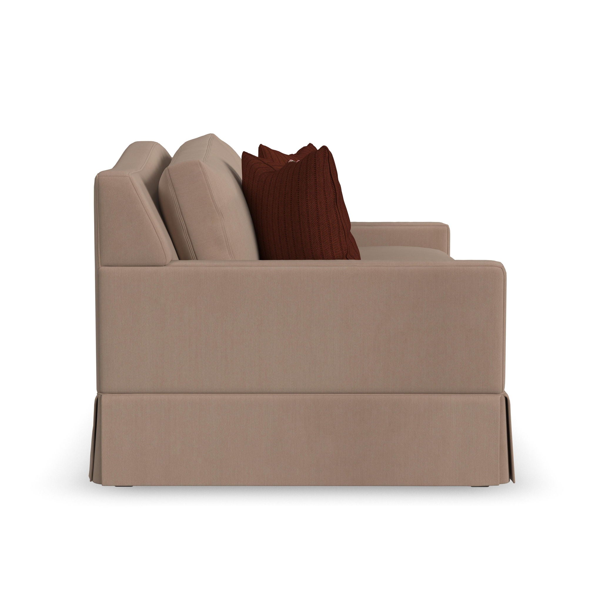 Lottie - Loveseat With Skirt Trim