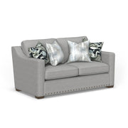 Milo - Fabric Loveseat With Nailhead Trim