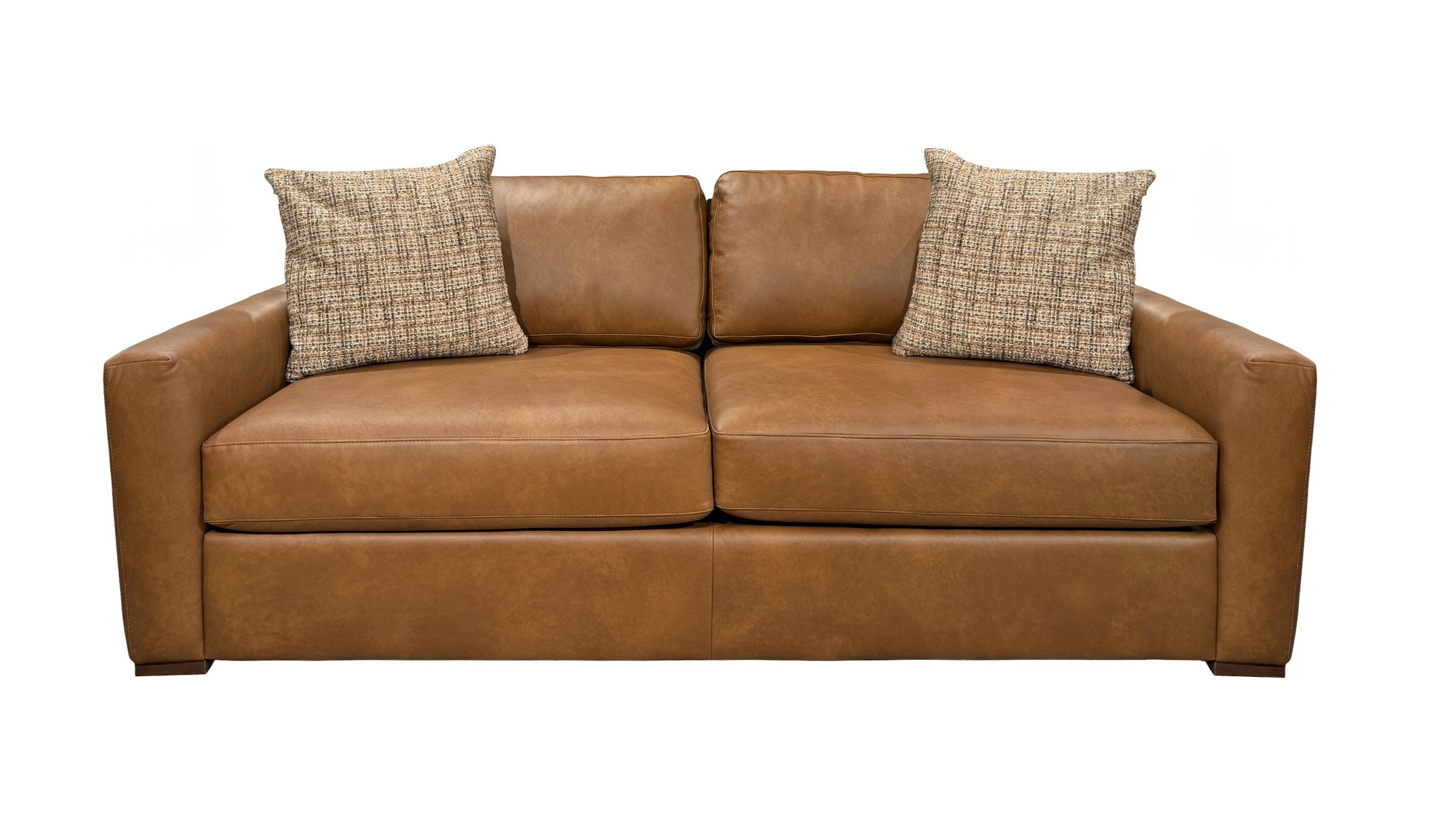Jonathan Louis Darrow leather sofa (representative Darrow collection image)