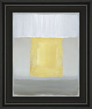 Halflight Il By Caroline Gold - Framed Print Wall Art - Yellow