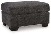Loreo - Ottoman - Ebony