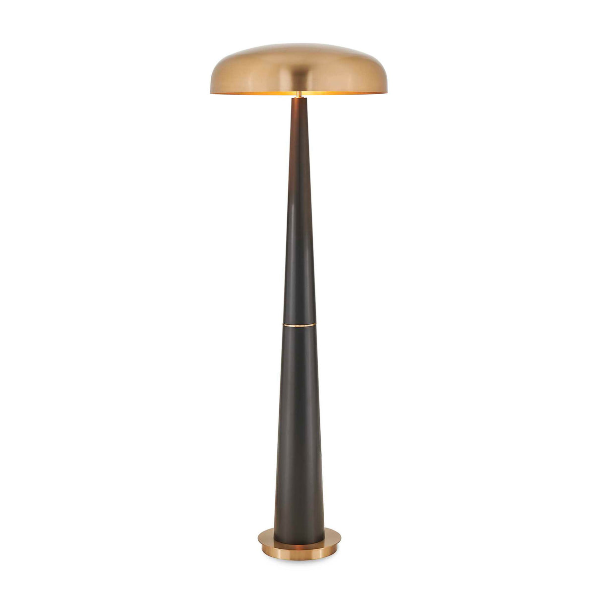 Davis - Floor Lamp - Black,Brass,Gold