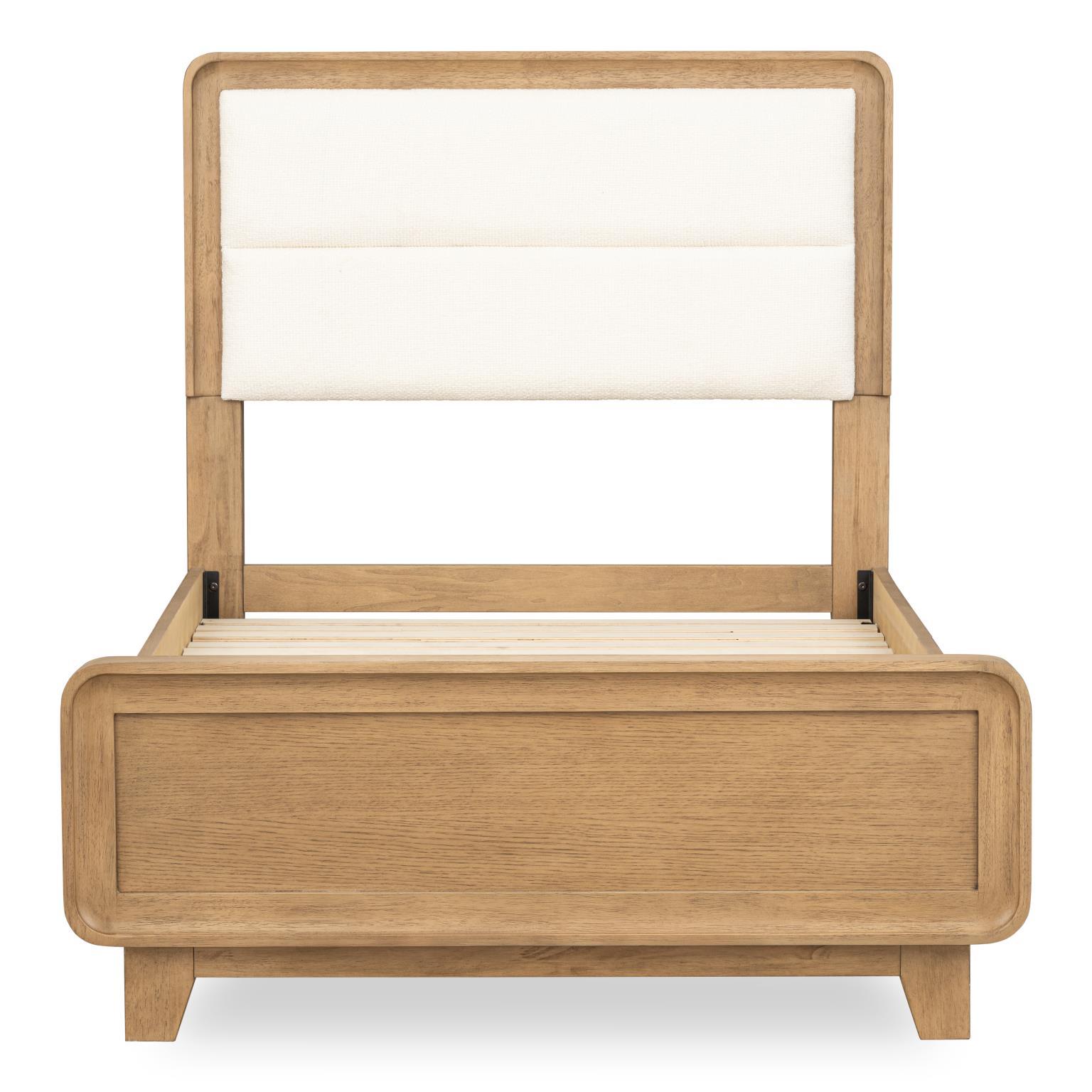 Theo - Complete Upholstered Panel Bed