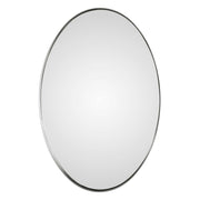 Pursley - Oval Mirror - Brushed Nickel