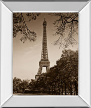 An Afternoon Stroll-pari By Maihara - Mirrored Frame Real Glass - Light Brown