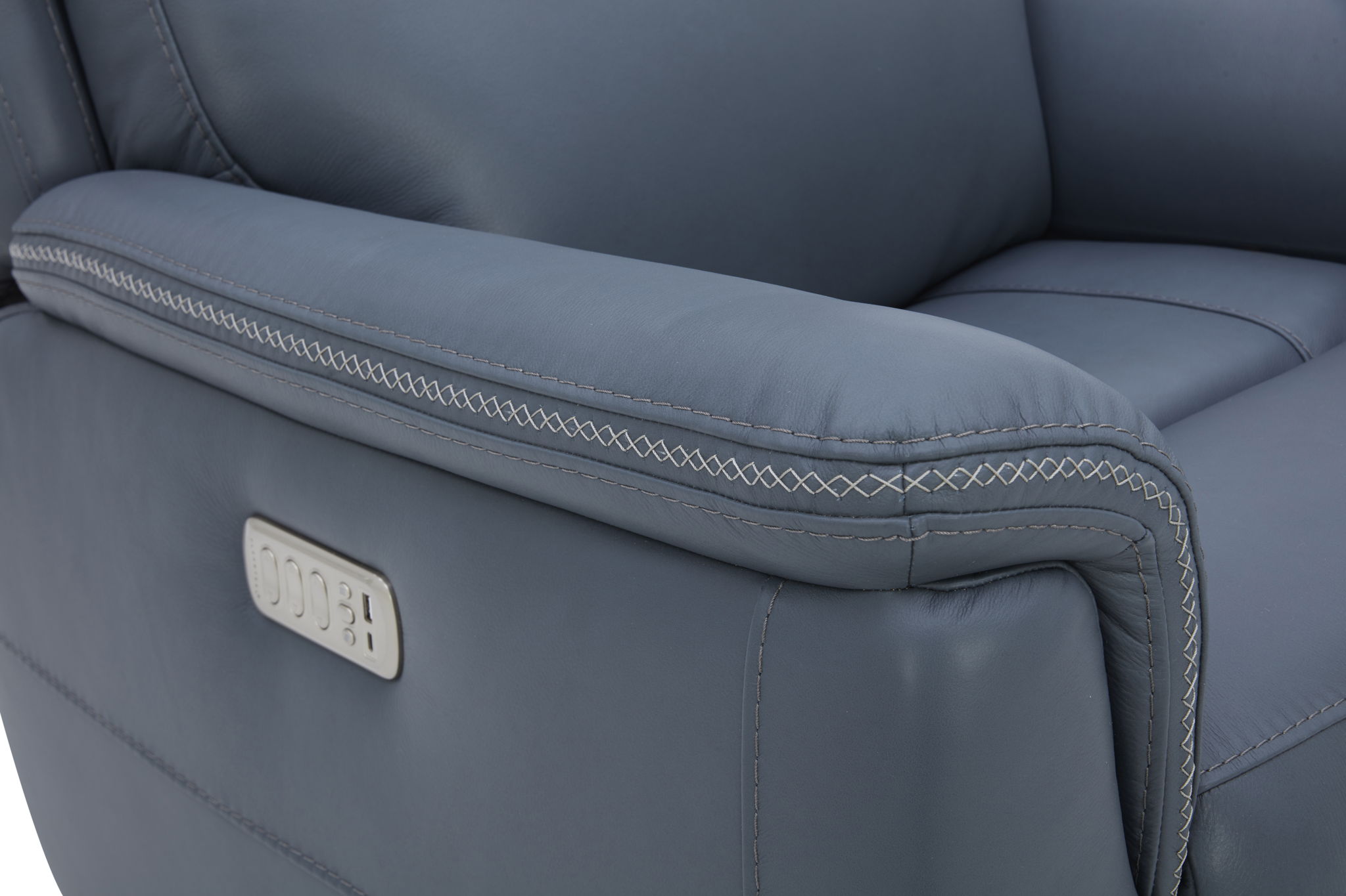 Sawyer - Swivel Glider With Power Headrest, Lumbar, Heat & Massage