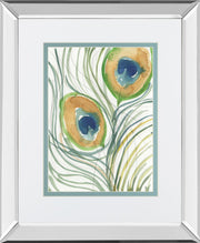 Peacock Abstract I By Samuel Dixon - Green