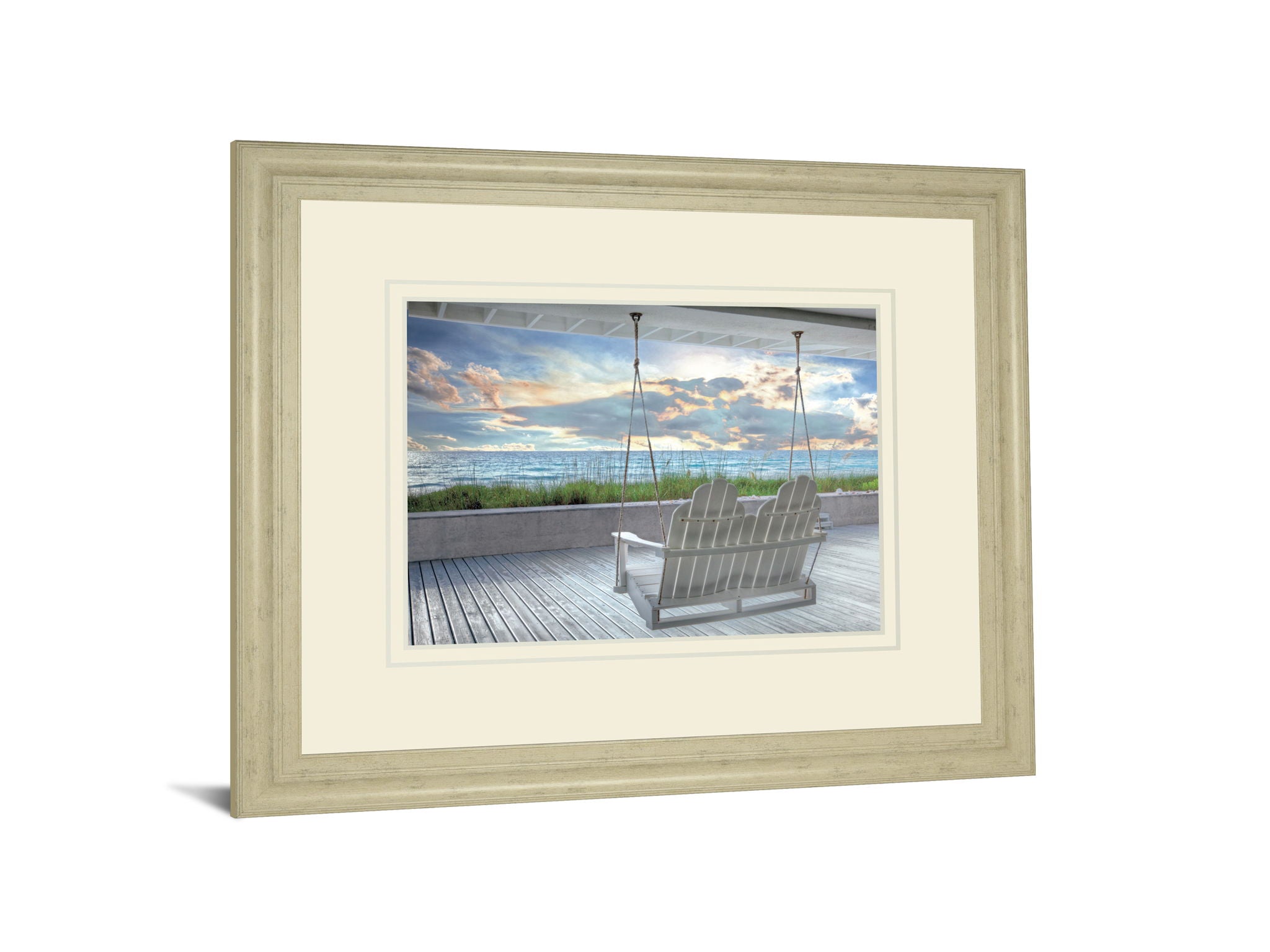 Swing At The Beach By Celebrate Life Gallery - Gray