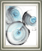22x26 Ripple Effect II By Ethan Harper - Light Blue