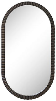 Clorington - Accent Mirror - Dark Brown