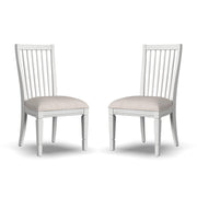 Melody - Upholstered Dining Chair (Set of 2) - White