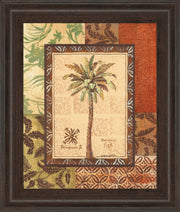 Palmaceae Il By Gregory Gorham - Framed Print Wall Art - Light Brown