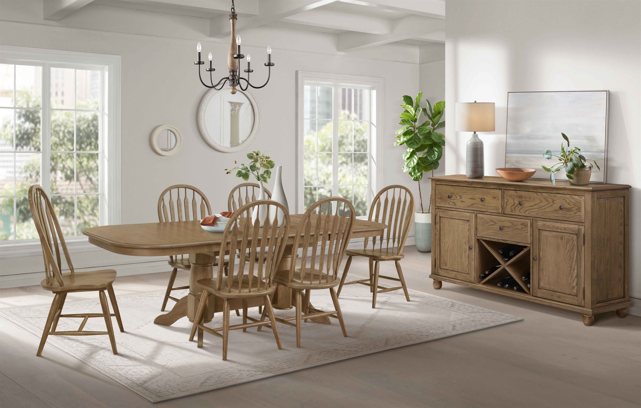 Colonial Oak - Arrow Chair