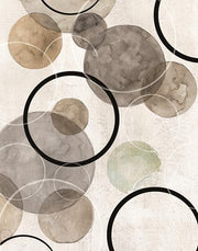 Bubbles II By Carol Robinson - Beige