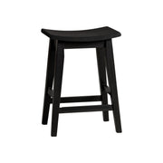 Austin - Backless Stool - Natural Mango Wood
