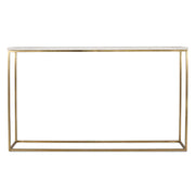 Redmond - Sofa Counter Table - Gold / White