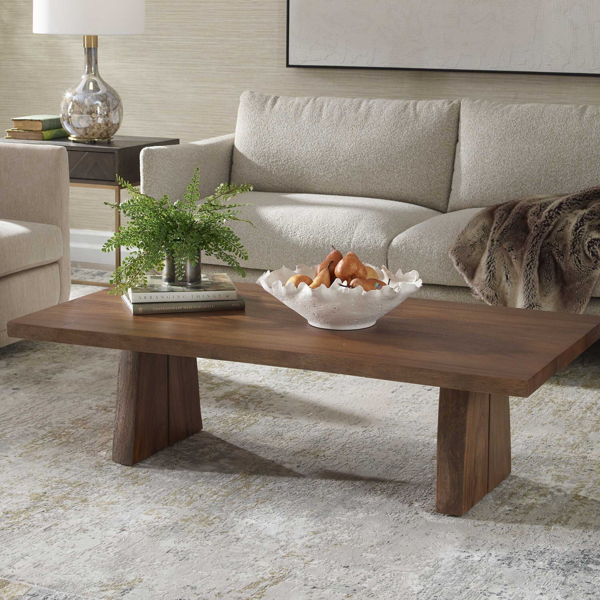 Glenmore - Wood Coffee Table - Woodtone