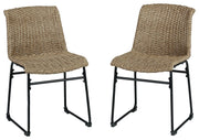 Amaris - Chair (Set of 2) - Brown / Black