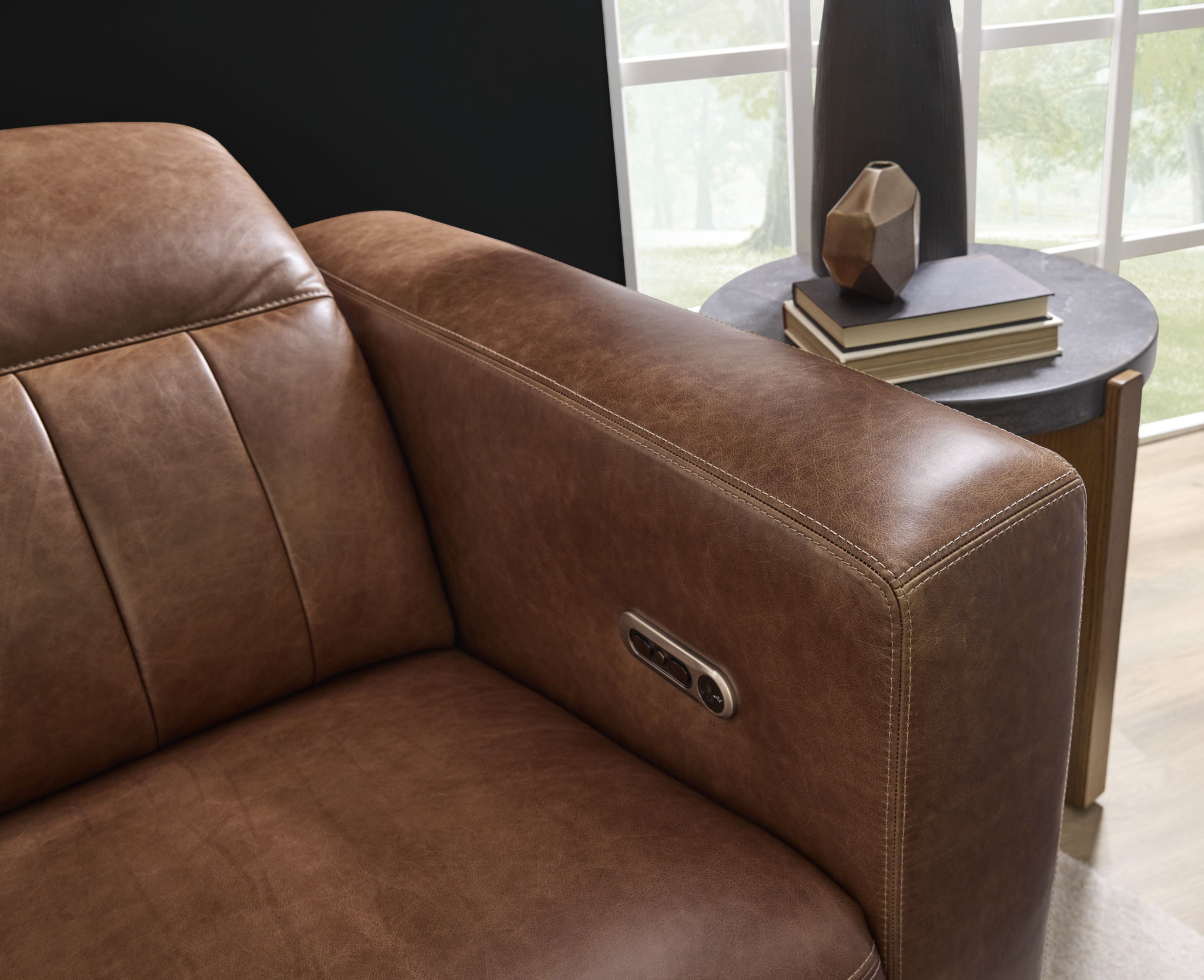 Austin - Power Reclining Sofa With Power Headrests