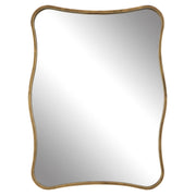 Pavia - Curvy Vanity Mirror - Gold