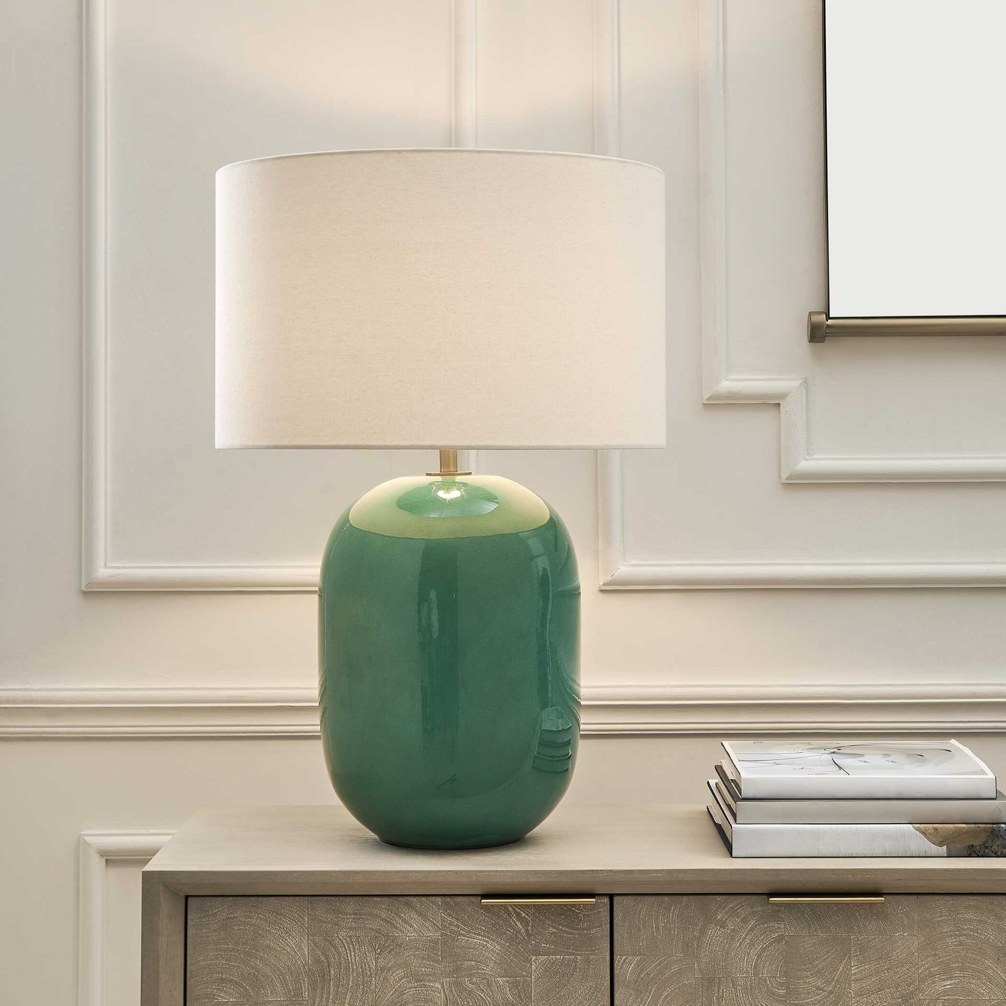 Hollis - Table Lamp - Teal